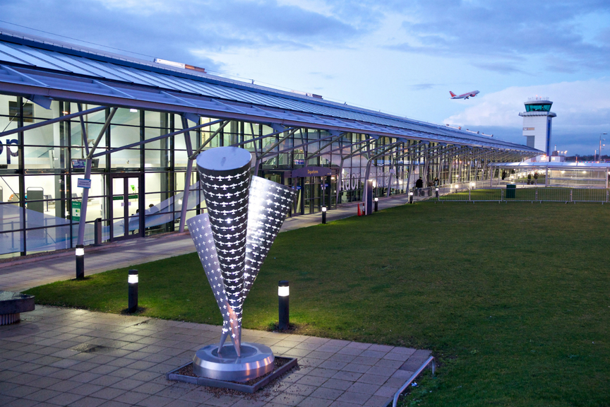 Southend Airport main gate