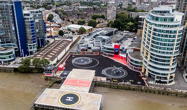 London Heliport car hire