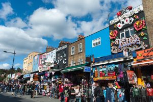 Covent Garden and Camden Town street