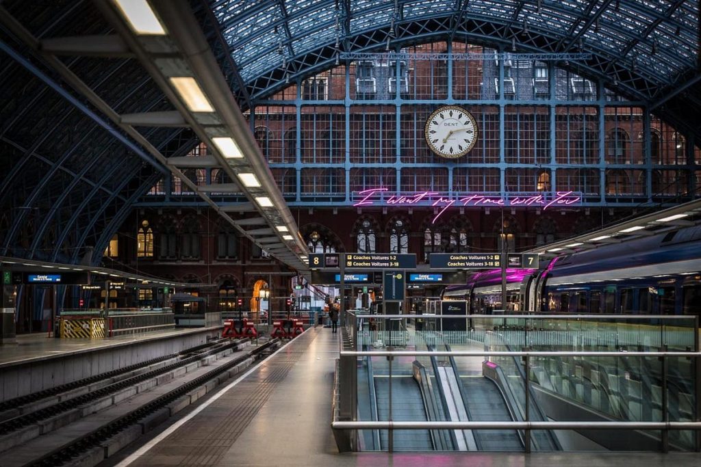 St. Pancras train station