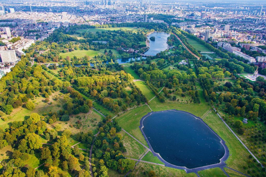 Early Mornings at Hyde Park . and rent a car from London