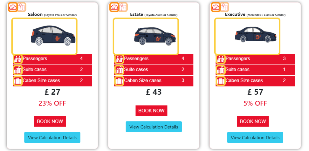 Cost of a Taxi from Gatwick to Victoria