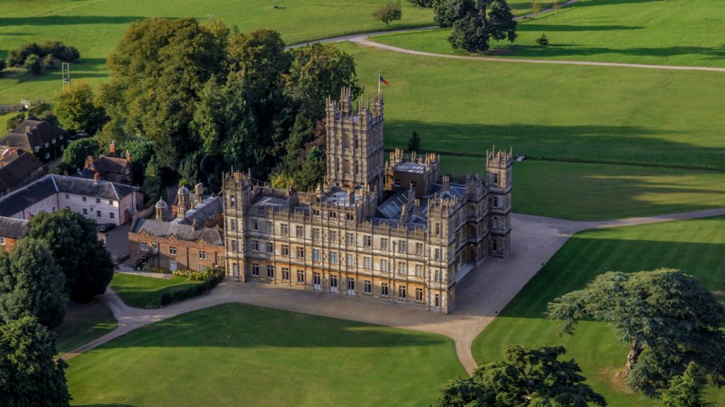 Areas surrounding Highclere Castle: