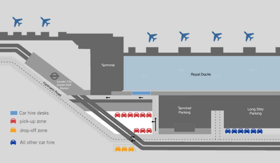 London city airport parking: